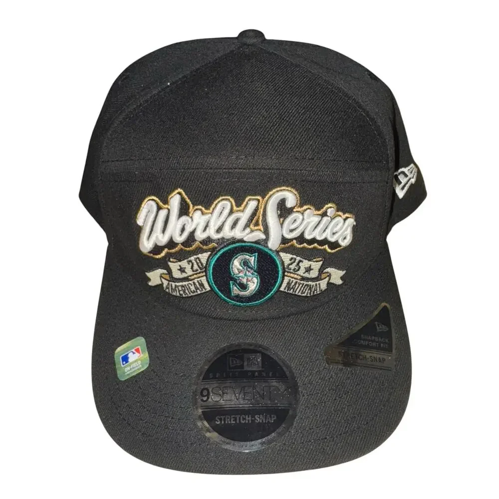 New Seattle‎ Mariners World Series 2025 American National League Champs Hat